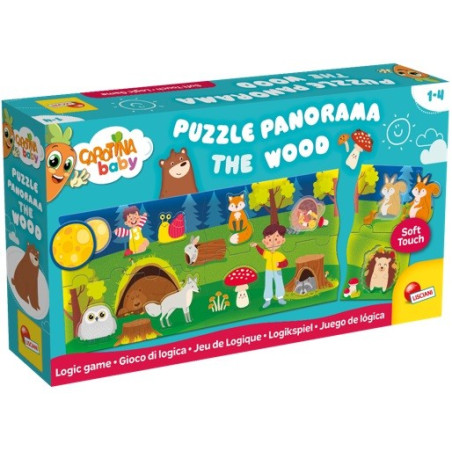 Pussel Carotina Baby Puzzle Panorama - skog
