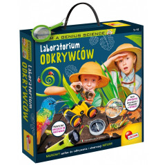 Vetenskaplig uppsättning av genilaboratoriet upptäckare