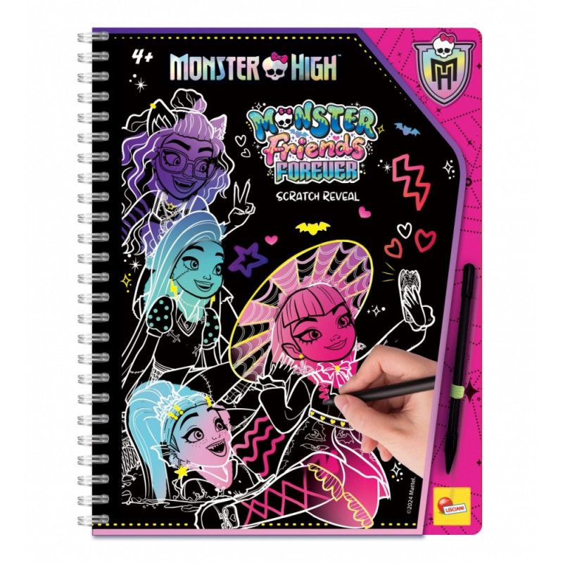 Skissbok avslöjar monster high för alltid vänner