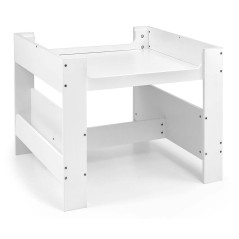 Ett set med ett bord och två stolar, Sven, vit. | HandlaSmidigt.se