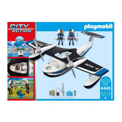 Set med figurer city action 4445 polisvattenskoter