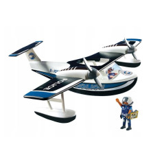 Set med figurer city action 4445 polisvattenskoter