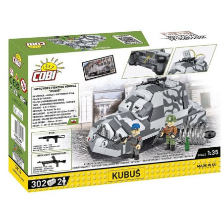 Block Improvised Armored Car 'Kubuś' Warsaw Uprising