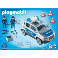 Zestaw figurek city action 9053 policyjny samochód terenowy