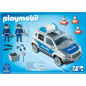 Set med figurer city action 9053 polis terrängbil