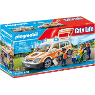 Set med figurer City Life 71037 räddningsbil