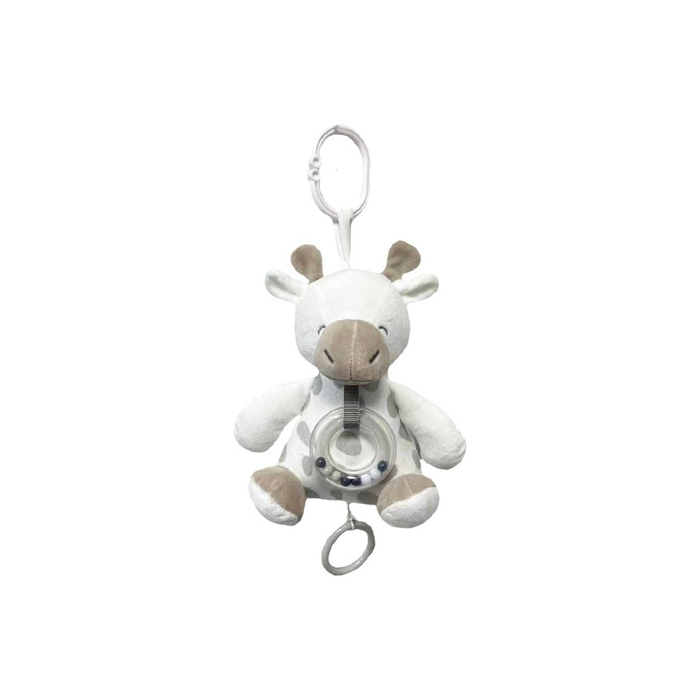 Speldosa Giraff 18 cm gråvit