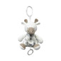 Speldosa Giraff 18 cm gråvit