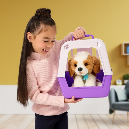 Interaktiv maskot Little Live Pets - hund med transporter