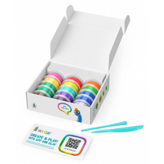 Plastilinsetet Hey Clay dinosaurier.