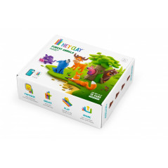 Plastilinsetet Hey Clay skogsdjur