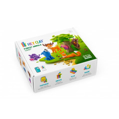 Plastilinsetet Hey Clay skogsdjur
