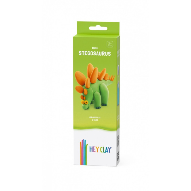 Plastilinler hey clay set stegosaurus
