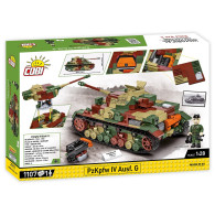 Klocki wwii pzkpfw iv ausf.g 1107 klocków