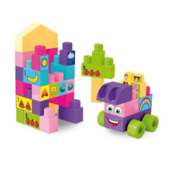 26 delar stora block rosa