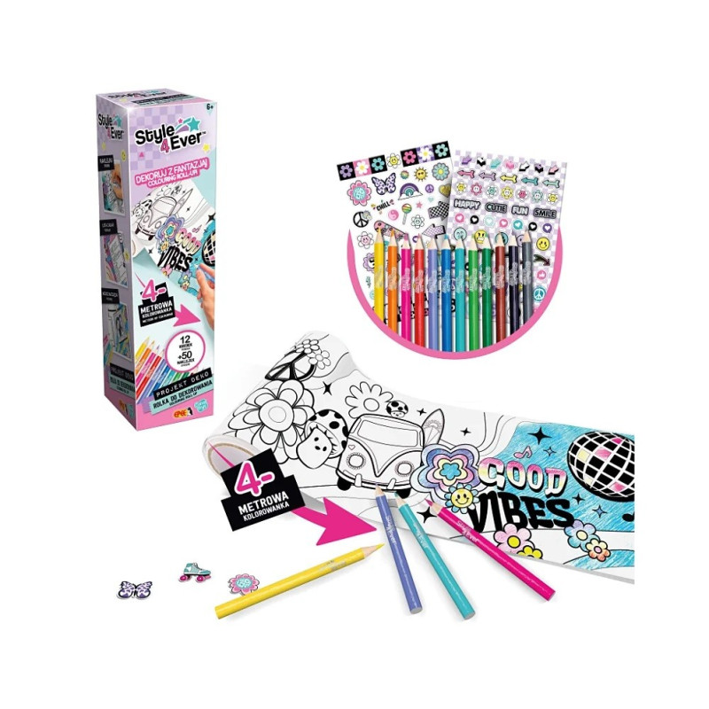 Set dekorationsrulle för dekorationsprojekt