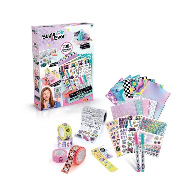 Set med dekorationsprojektaccessoarer för dekoration