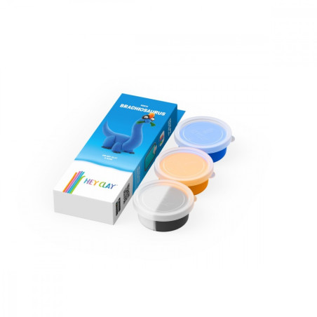 Plastilinler hey clay brachiosaurus