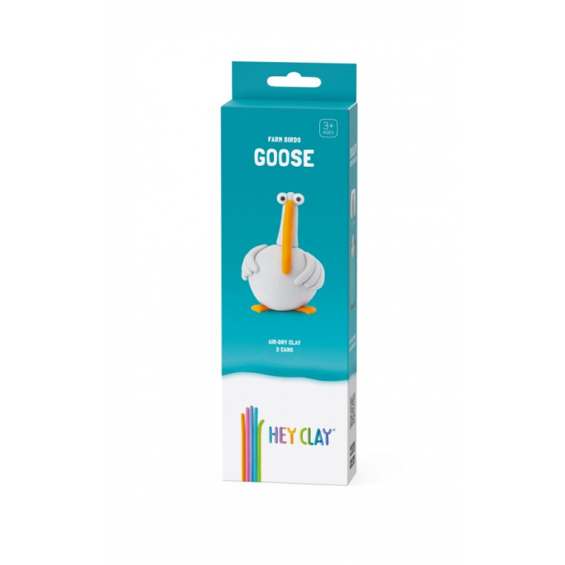 Plastilinler hey clay çiftlik kuşları kaz