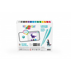 Plastilinsetet Hey Clay Mega Dinosaurier