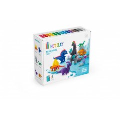 Plastilinsetet Hey Clay Mega Dinosaurier