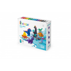 Plastilinsetet Hey Clay Mega Dinosaurier