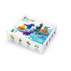 Plastilinsetet Hey Clay Mega Dinosaurier