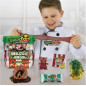Set med skräckfigurer - en kladdig burgare