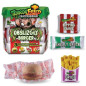 Set med skräckfigurer - en kladdig burgare