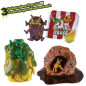Set med skräckfigurer - en kladdig burgare