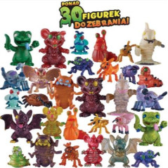 Set med skräckfigurer - en kladdig burgare | HandlaSmidigt.se