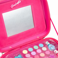 Resväska make up girabrilla rosa-silver