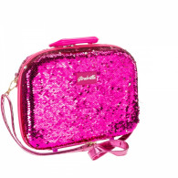 Resväska make up girabrilla rosa-silver