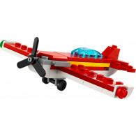 Klosskreatör 30669 ikonisk röd flygplan
