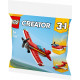 Klocki creator 30669 kultowy czerwony samolot