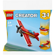 Klocki creator 30669 kultowy czerwony samolot
