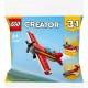 Klocki creator 30669 kultowy czerwony samolot