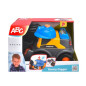 Abc fordon med rassel 26 cm
