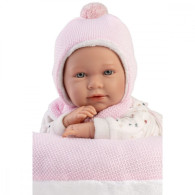 Lalka bobas mimi płacząca z poduszką rogal 42 cm