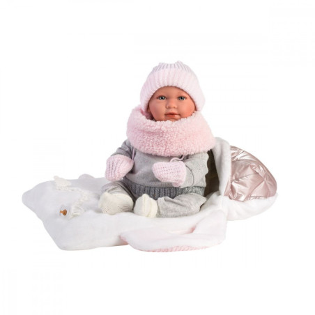 Dockan bebis mimi är 42 cm lång.