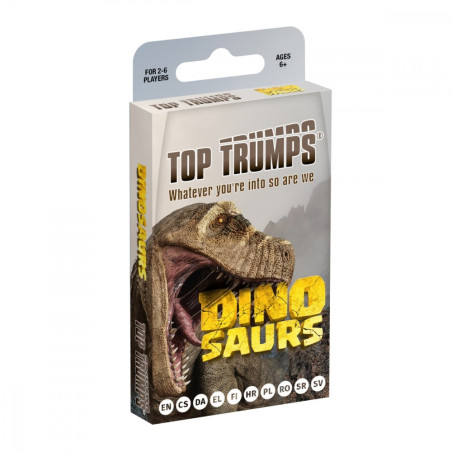 Spelet Top Trumps dinosaurier