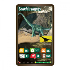 Spelet Top Trumps dinosaurier