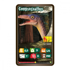 Spelet Top Trumps dinosaurier