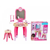 Toaletka barbie z lampą do paznokci hybryd