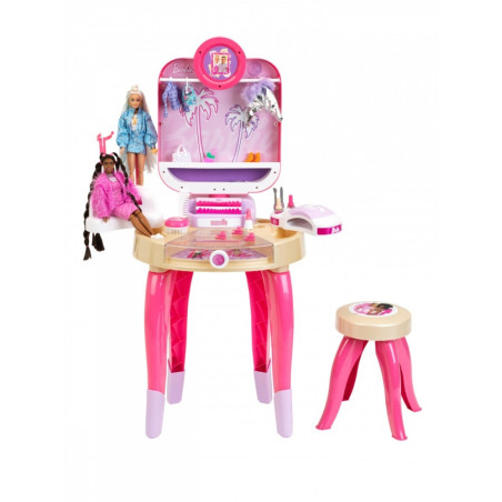 Sminkbord Barbie med hybrid nagellamp.