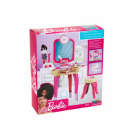 Toaletka barbie z lampą do paznokci hybryd