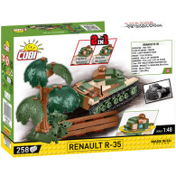 Klocki wwii renault r-35 258 klocków