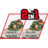 Klocki wwii renault r-35 258 klocków