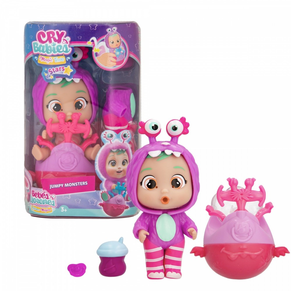 Dockan Cry Babies Stars hoppar monster, bubu Dockan Cry Babies Stars hoppar monster, bubu