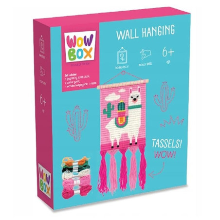 Kreativt makramé-set med lama